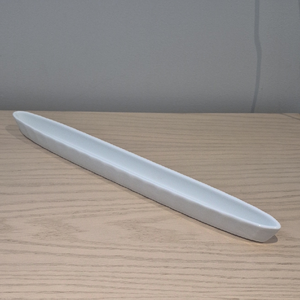 Elegant White Ceramic Tray
